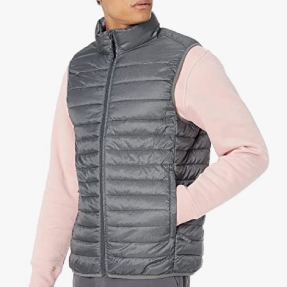 Kohl's Jackets & Coats Gray Zipper Puffer Vest W Pockets Poshmark